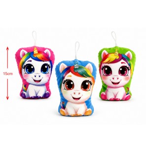 PELUCHE LICORNE GRAND YEUX...