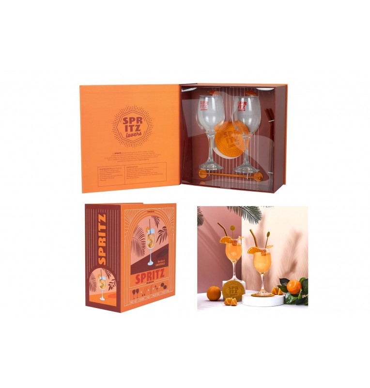 COFFRET COCKTAIL 10PCS SPRITZ