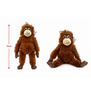 PELUCHE GORILLE BRUN...