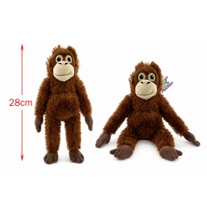 PELUCHE GORILLE BRUN...