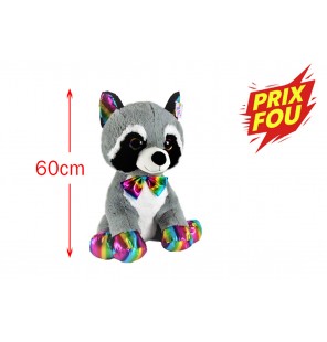 PELUCHE RATON LAVEUR TAILLE 7