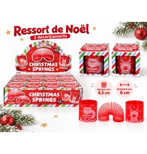 RESSORT DE NOEL 2 ASSORTIS