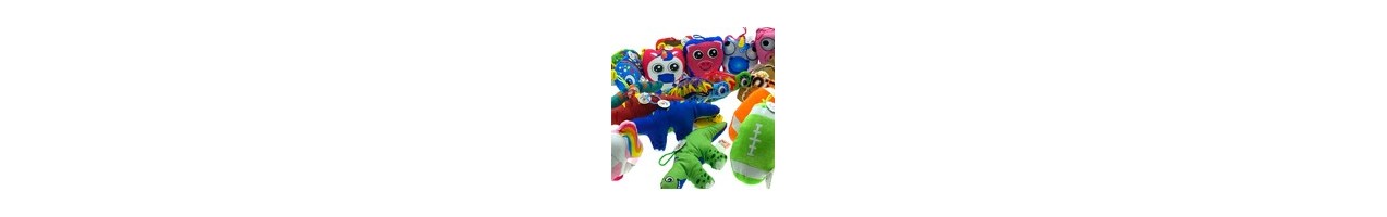 Carton de peluches assorties pour grues et jeux automatiques